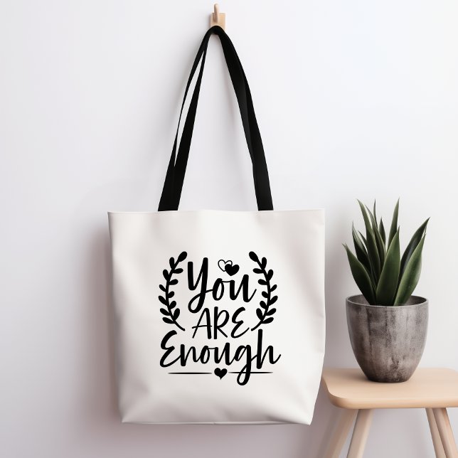 You Are Enough Tote Bag (Creator Uploaded)