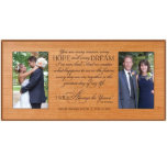 You Are Every Reason Cherry Double Picture Frame<br><div class="desc">Honour the happy couple with this wonderful double photo frame. It comes engraved to your specifications,  and also includes a tear-jerking quote from 'The Notebook'. This would make an absolutely wonderful wedding or anniversary gift!</div>