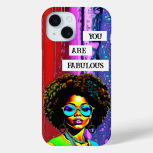 You Are Fabulous   Woman of Color iPhone 15 Case