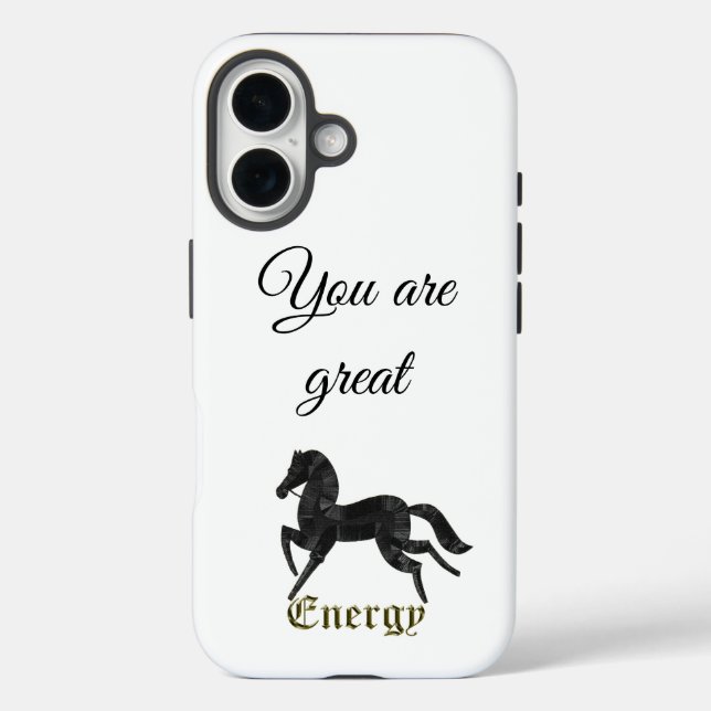 you are geat iphone 16 cover (Back)