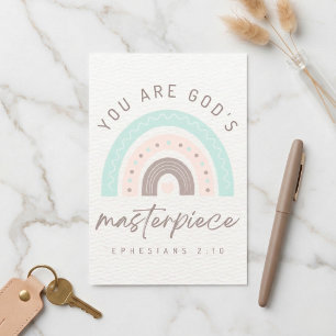 You Are God’s Masterpiece Ephesians 2:10 Postcard