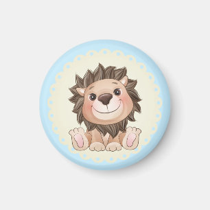 You are Grrreat Cute Lion Baby Boy Magnet