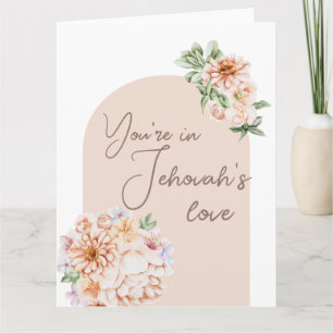 You are in god's love - JW encouragement Card