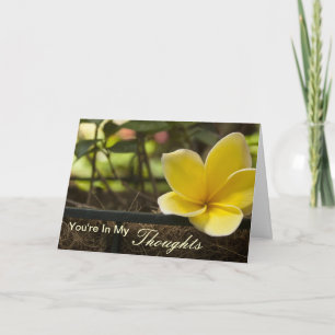 You Are In My Thoughts Card