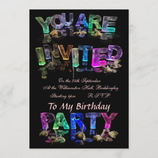 You Are Invited to a Party Invitation
