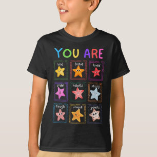 You Are Kind Starfish Back To School Teacher Appre T-Shirt