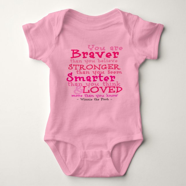 You are Loved Baby Bodysuit (Front)