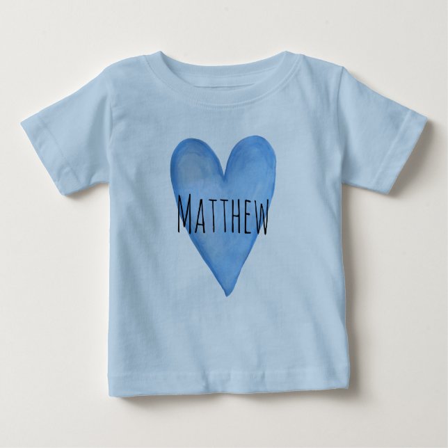 You are Loved Customisable Baby Boy Jersey T-Shirt (Front)