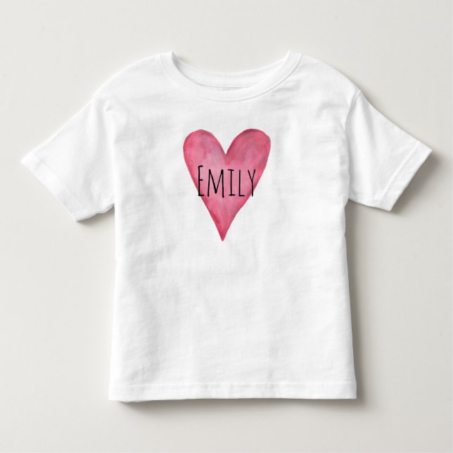 You Are Loved Customisable Girls Hoodie Toddler T-Shirt (Front)
