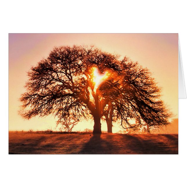 You Are Loved Heart and Oak Tree (Front Horizontal)