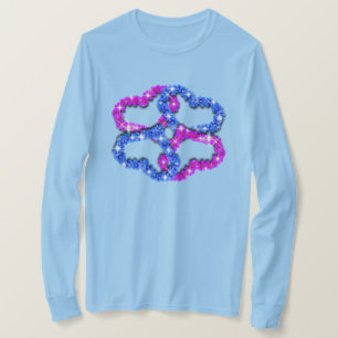 You Are Loved Ladies Hearts Long Sleeve T-Shirt