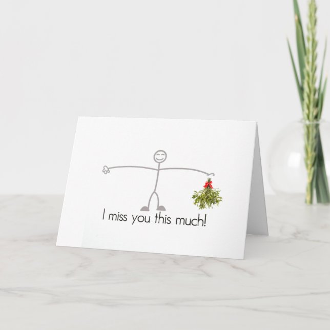 YOU ARE "LOVED" MORE THAN YOU KNOW  CHRISTMAS CARD (Front)