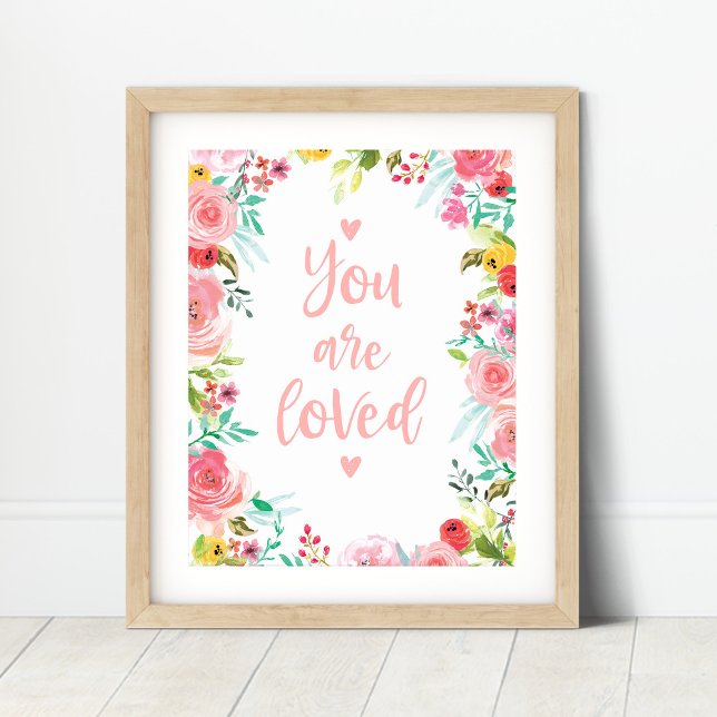 You Are Loved Nursery Art Print (Creator Uploaded)