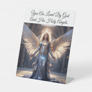 You Are Loved Pedestal Sign