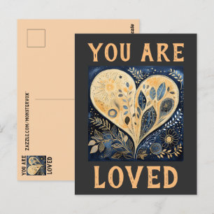 You Are Loved Postcard