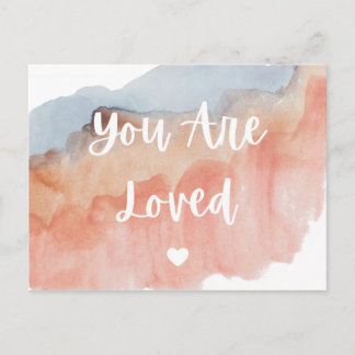 You Are Loved postcard