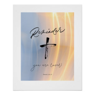 You are loved poster