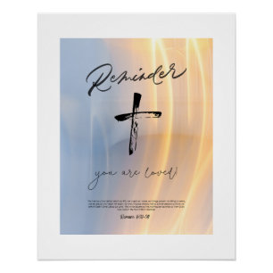 You are loved poster
