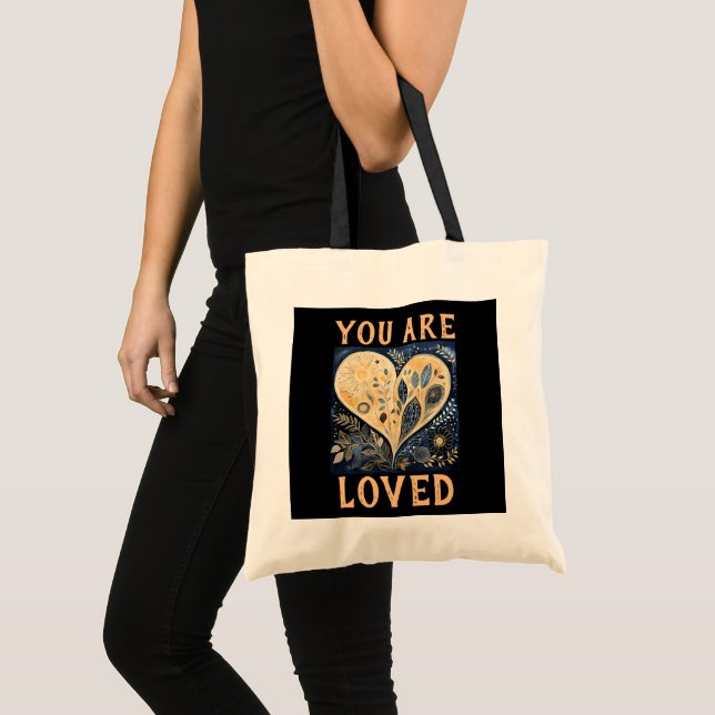 You Are Loved Tote Bag (Front (Product))