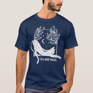 You Are Magic, Witch Cat Aesthetic T-Shirt