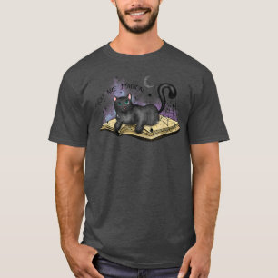 You are Magical Black Cat on Book Spider Web Hallo T-Shirt