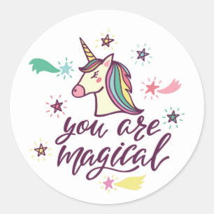 You Are Magical Classic Round Sticker
