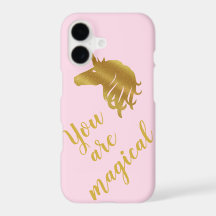 You are Magical Gold & Pink Case
