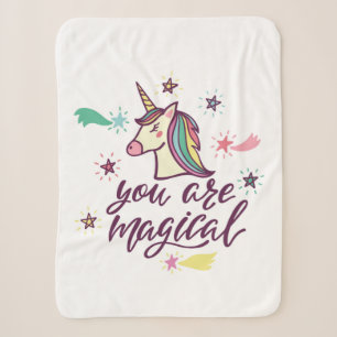 You Are Magical Sherpa Blanket