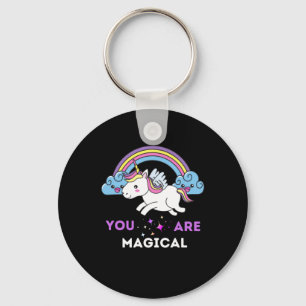 You Are Magical Unicorn Kids  Key Ring