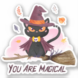You Are Magical Witch Cat