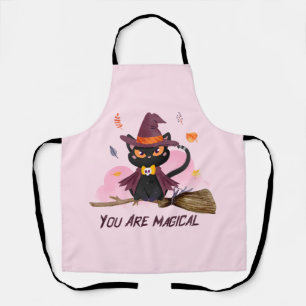 You Are Magical Witch Cat Apron