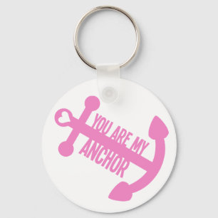 You Are My Anchor Key Ring