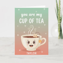 You Are My Cup of Tea Sweet Floral Day Love Quote