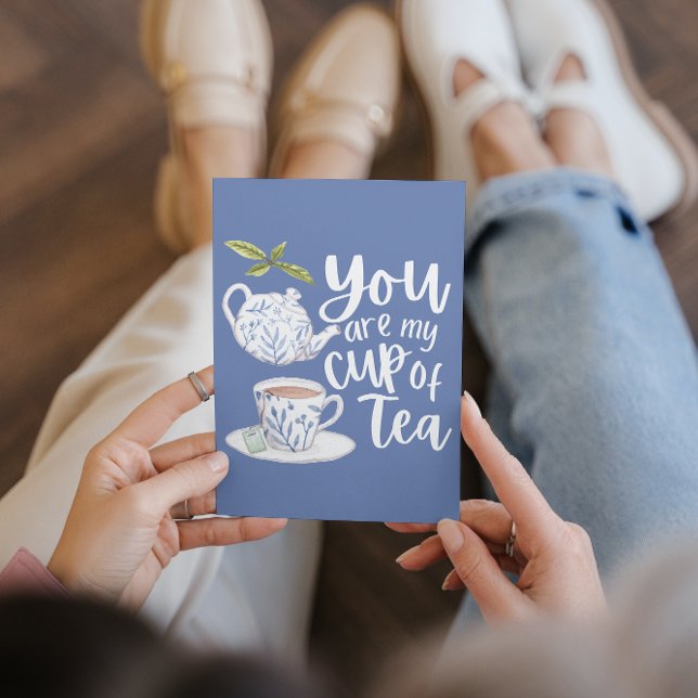 You Are My Cup Of Tea Thank You Card (Creator Uploaded)