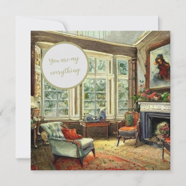 You are my everything card (Front)