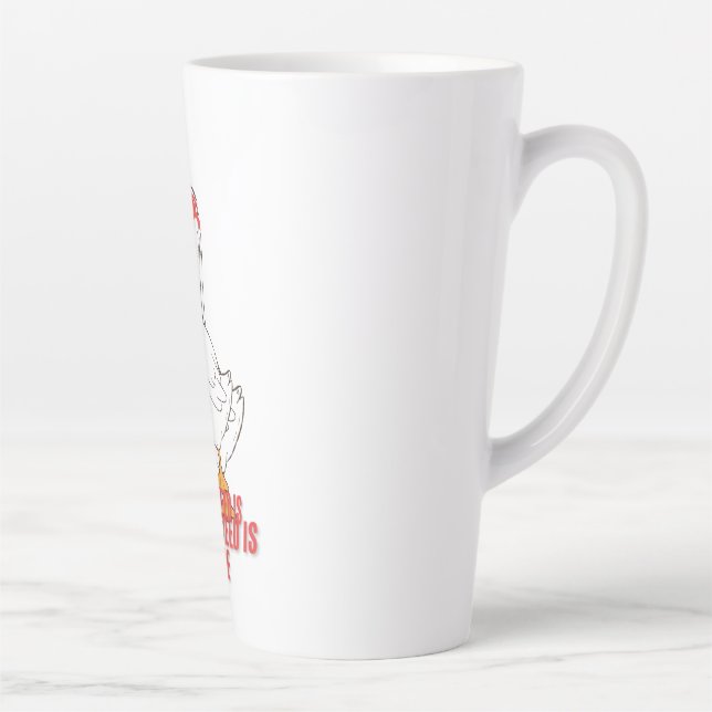 You Are My Favorite Person Minimalist Tee Latte Mug (Right)