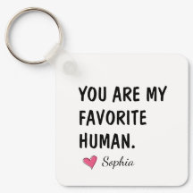 You Are My Favourite Human Personalised Mum Gift