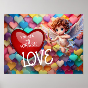 You are my forever love poster