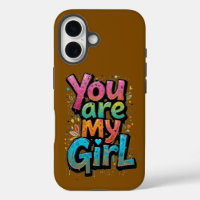 You Are My Girl – Vibrant Love Graffiti Art