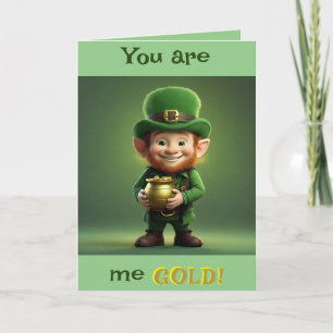 You Are My Gold St. Patrick's Day Card