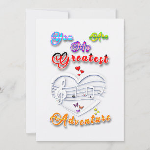 You Are My Greatest Adventure Card