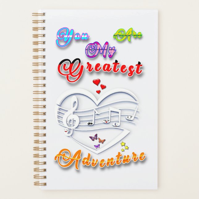 You Are My Greatest Adventure Planner (Front)