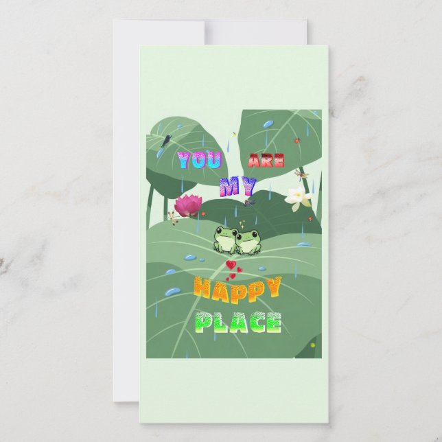 You Are My Happy Place Card (Front)