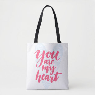 You Are My Heart Tote Bag