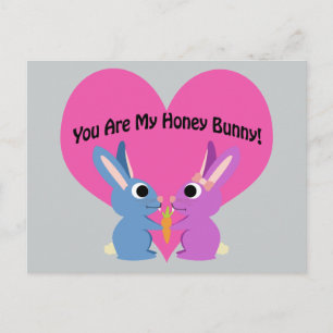You are My Honey Bunny! Postcard