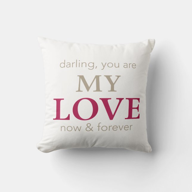 you are my love Cushion  (Front)