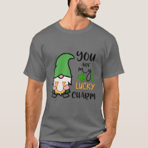 You Are My Lucky Charm Funny St Patricks Day Gnome T-Shirt