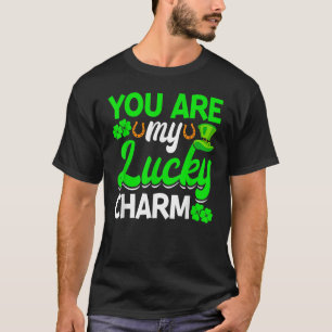 You Are My Lucky Charm Shamrock St Patrick's Day L T-Shirt