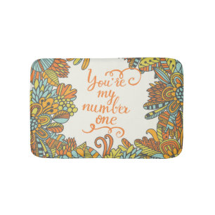 You Are My Number One Bath Mat