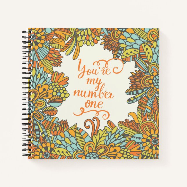 You Are My Number One Notebook (Front)